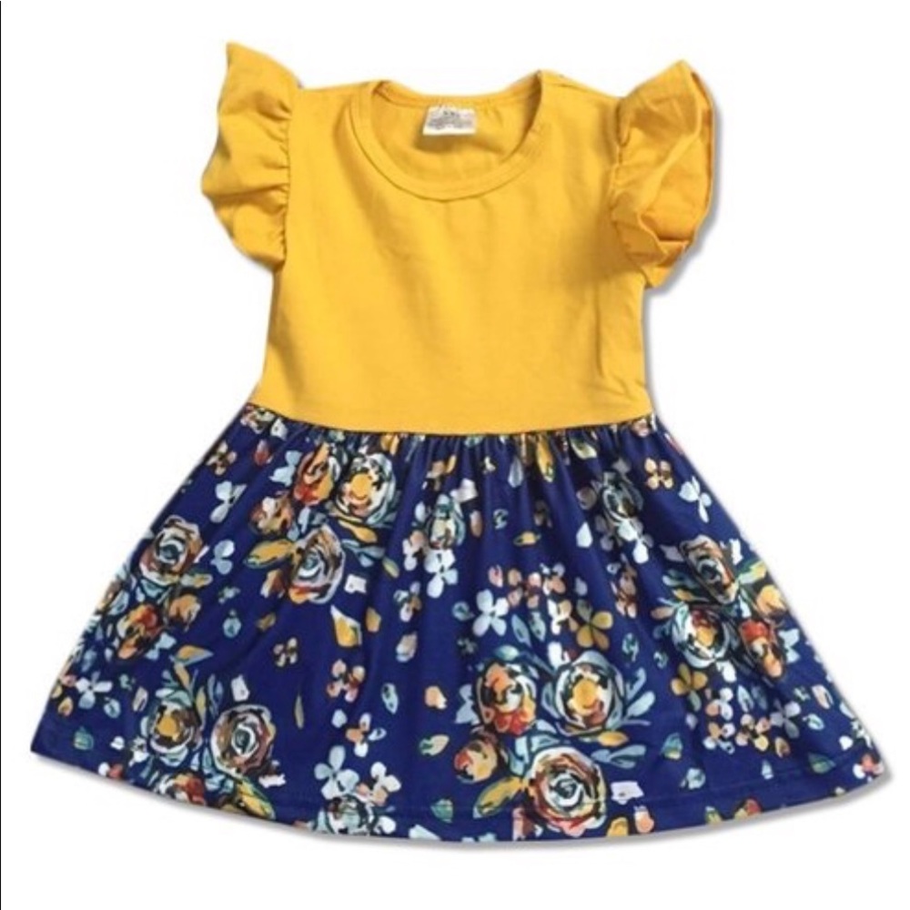 Girls floral dress